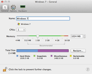 parallels setup